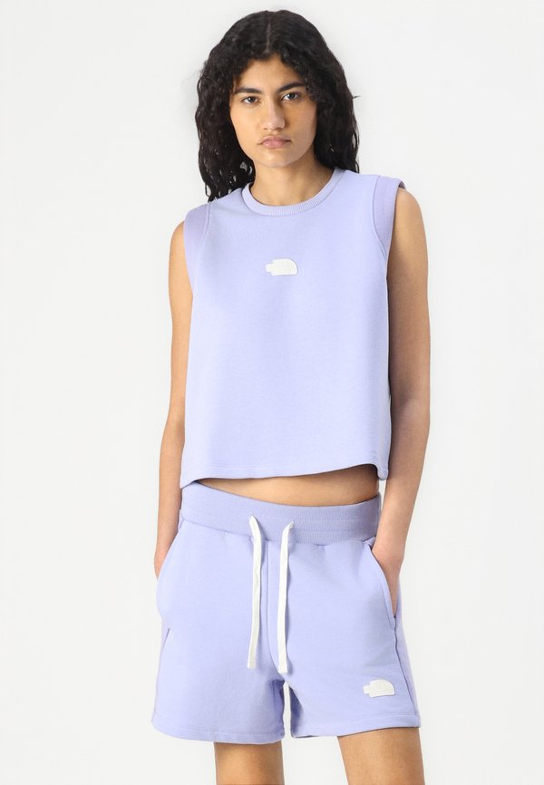 The North Face TERRY RELAXED CROPPED TANK