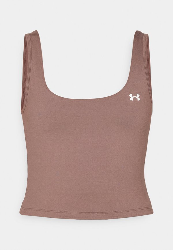 Under Armour MOTION - Top - sierra taupe/white