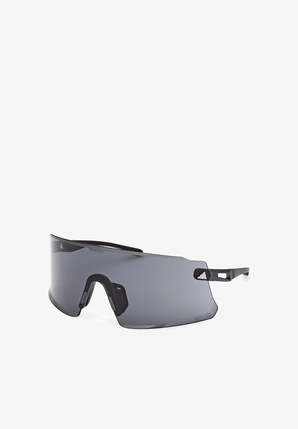 adidas Performance PRO - Sunglasses - matte black smoke gray