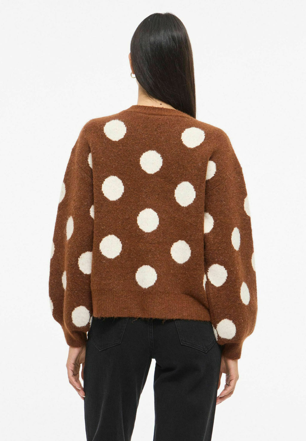 VILA Knitted VILUNA Round neck