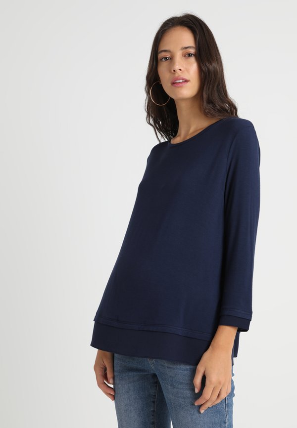 Slacks & Co. ROUND NECK WITH GEORGETTE