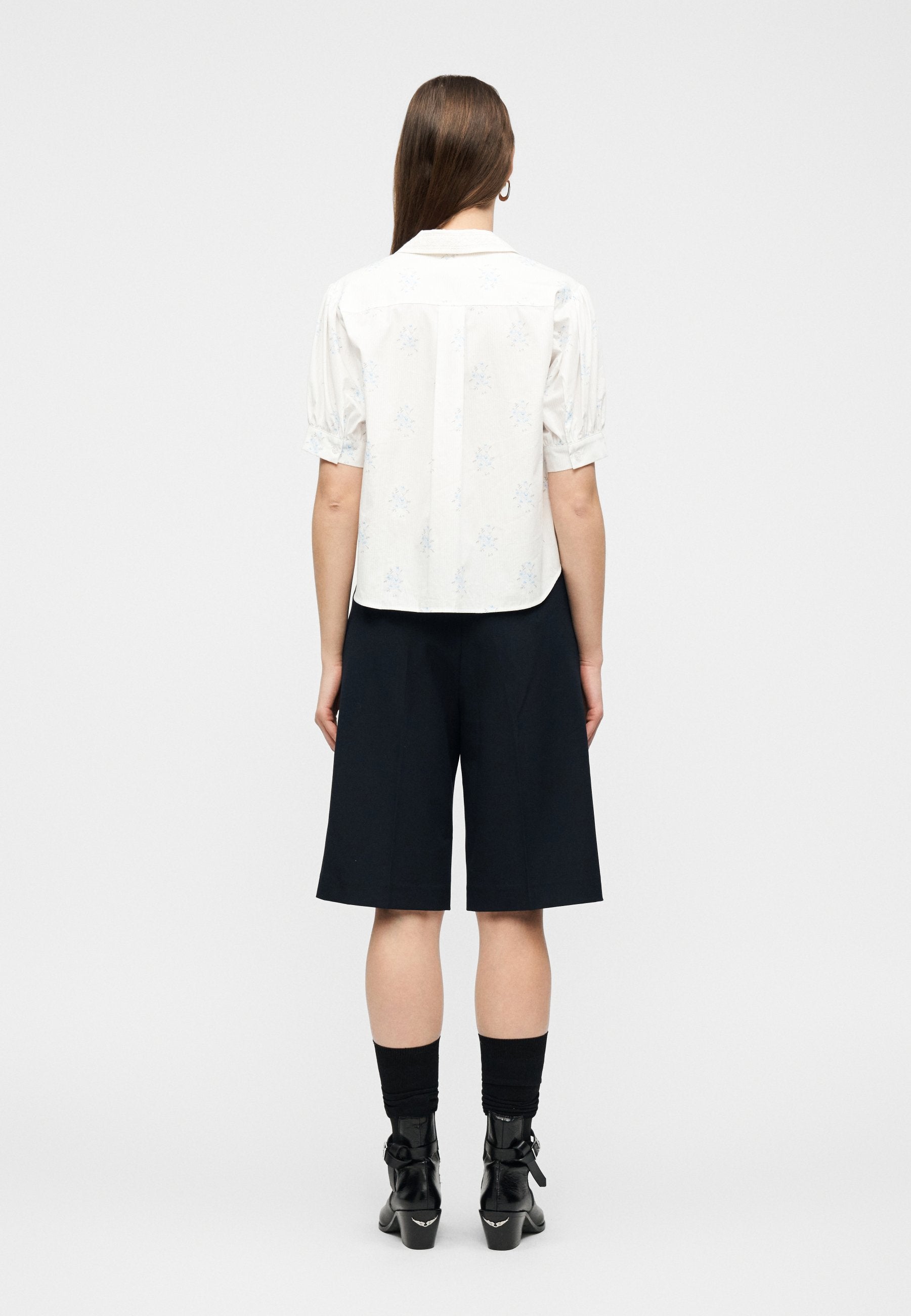 DESIGNERS REMIX FLORA COLLAR SHIRT