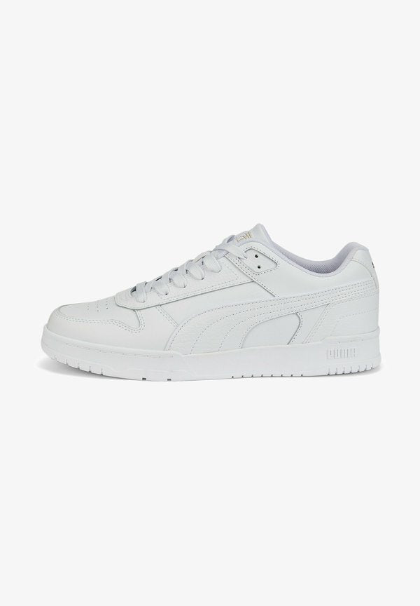 Puma GAME UNISEX - Trainers - white/white team gold