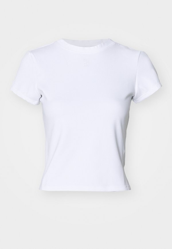 Nike Performance NIKECOURT ADVANTAGE  - Sports T-shirt - white/white