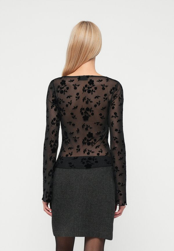 Even&Odd WITH VELVET FLOCK PRINT