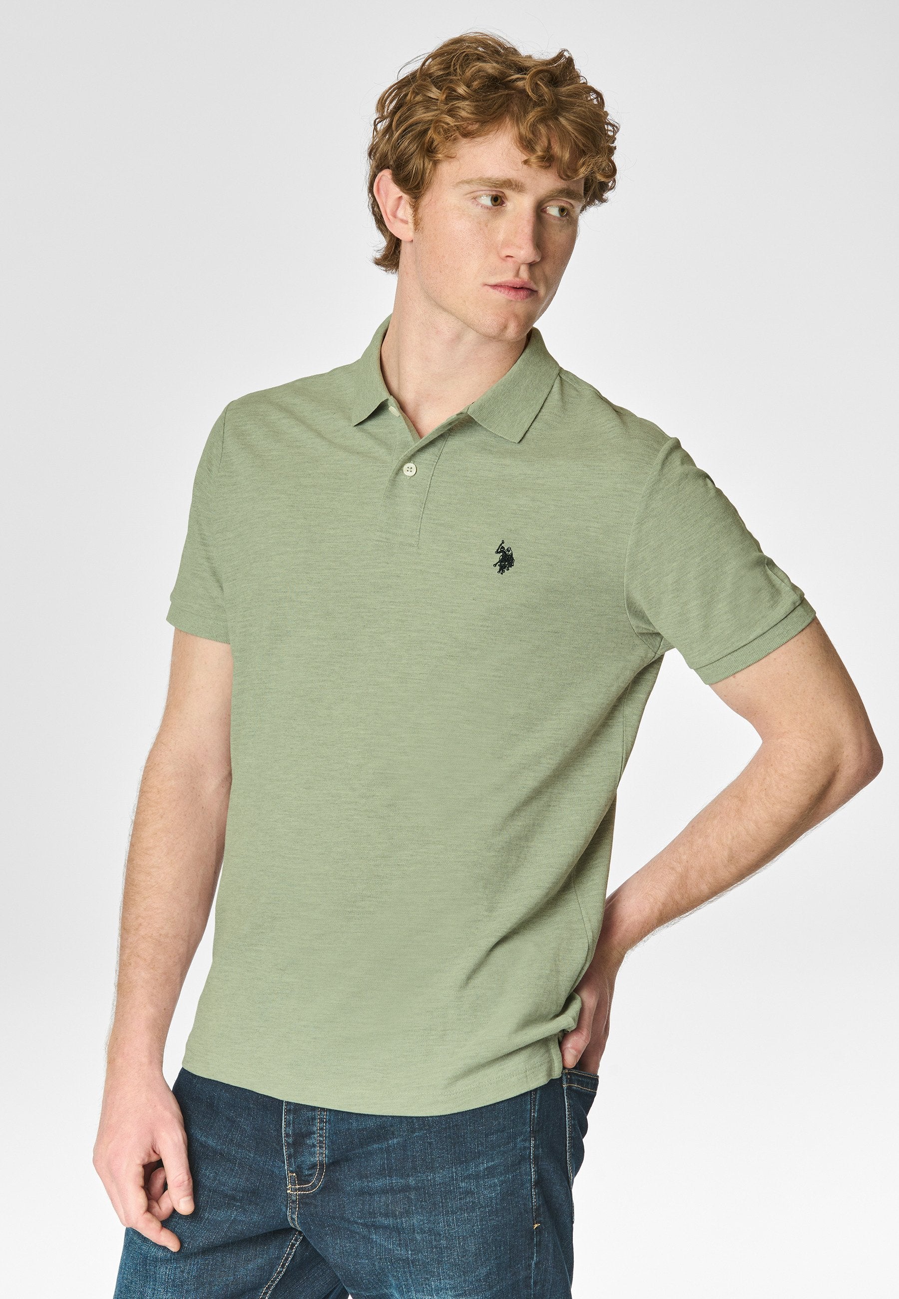 U.S. Polo Assn. A MANICHE CORTE IN QUALITY CON LOGO
