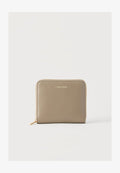 Calvin Klein LOGO MEDIUM ZIP AROUND - Wallet - desert taupe