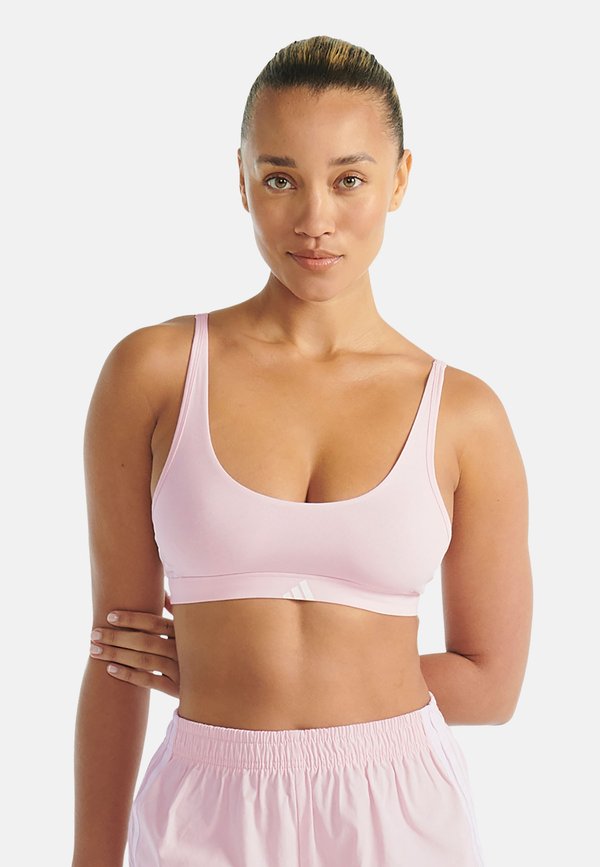 adidas Sportswear Light support sports bra - clear pink