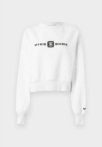 Nike Sportswear SHOX PHOENIX CREW - Sweatshirt - birch heather