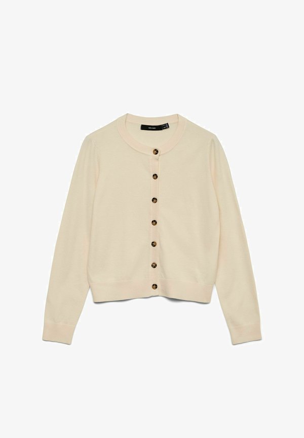 Vero Moda Knitted VMSABA Knit - Cardigan - birch