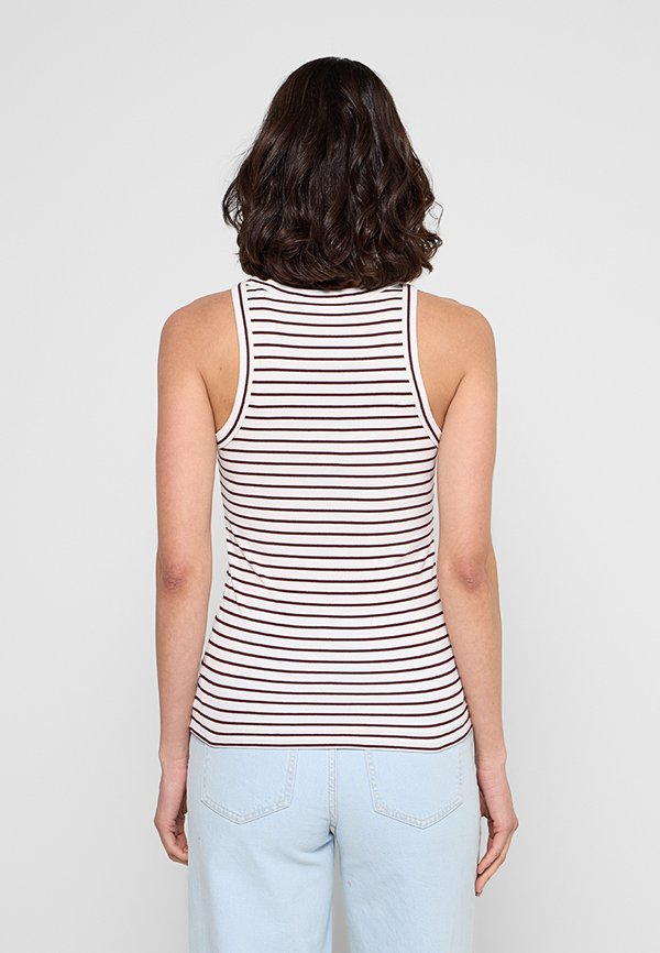 Marc O'Polo DENIM TOP, SLL, RIB, SLIM FIT, YD STRIPES