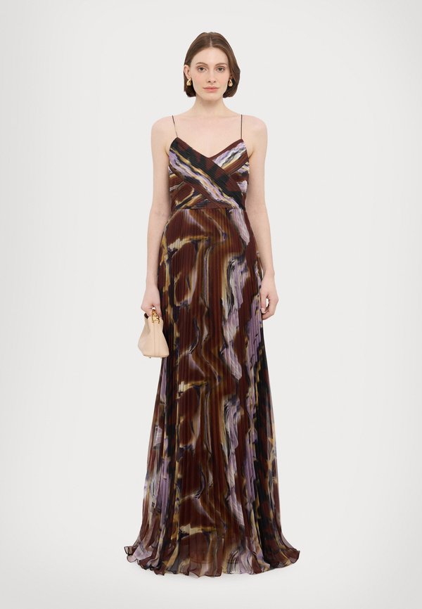 Halston FOSETTE GOWN