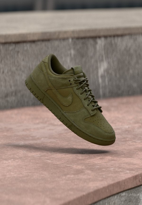 Nike Sportswear DUNK LOW RETRO SE  - Trainers - olive