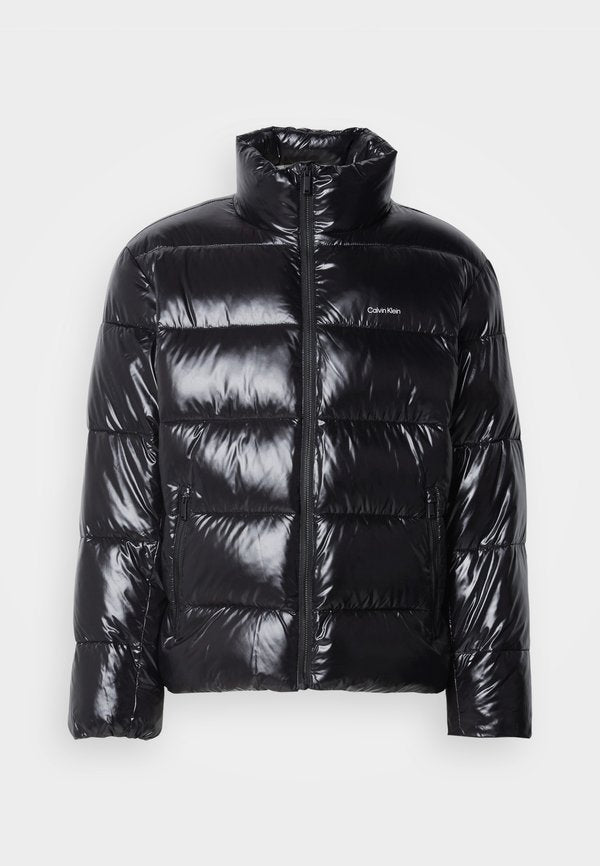 Calvin Klein GLOSSY CHANNELED PUFFER