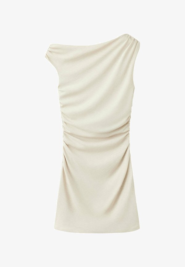 Mango ADULT - Jumper dress - off-white