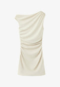 Mango ADULT - Jumper dress - off-white