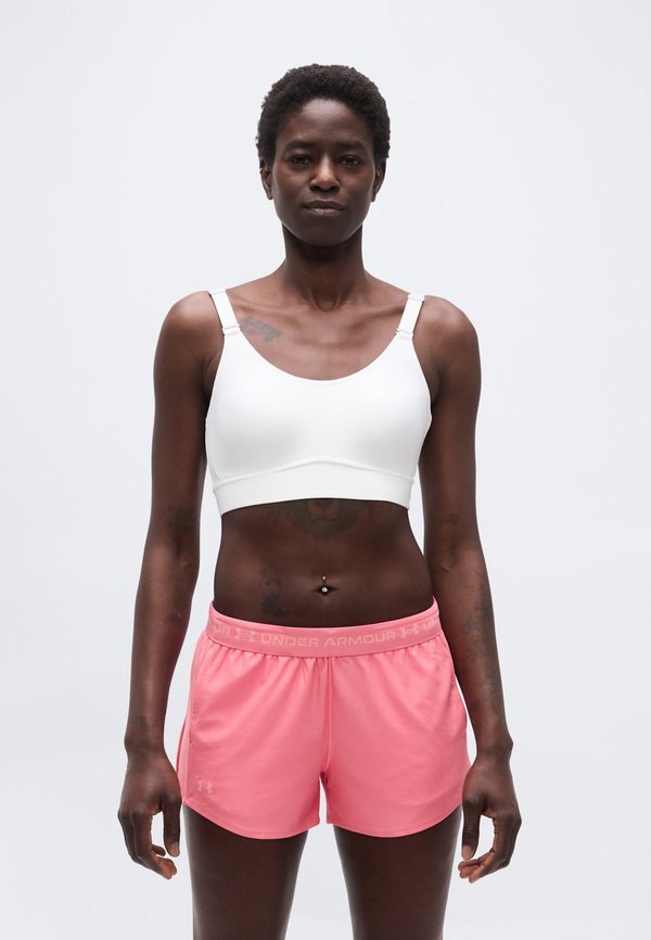 Under Armour INFINITY 2.0 MID - Medium support sports bra - white