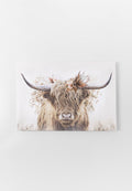 Orange Wallz COW AND FLOWERS