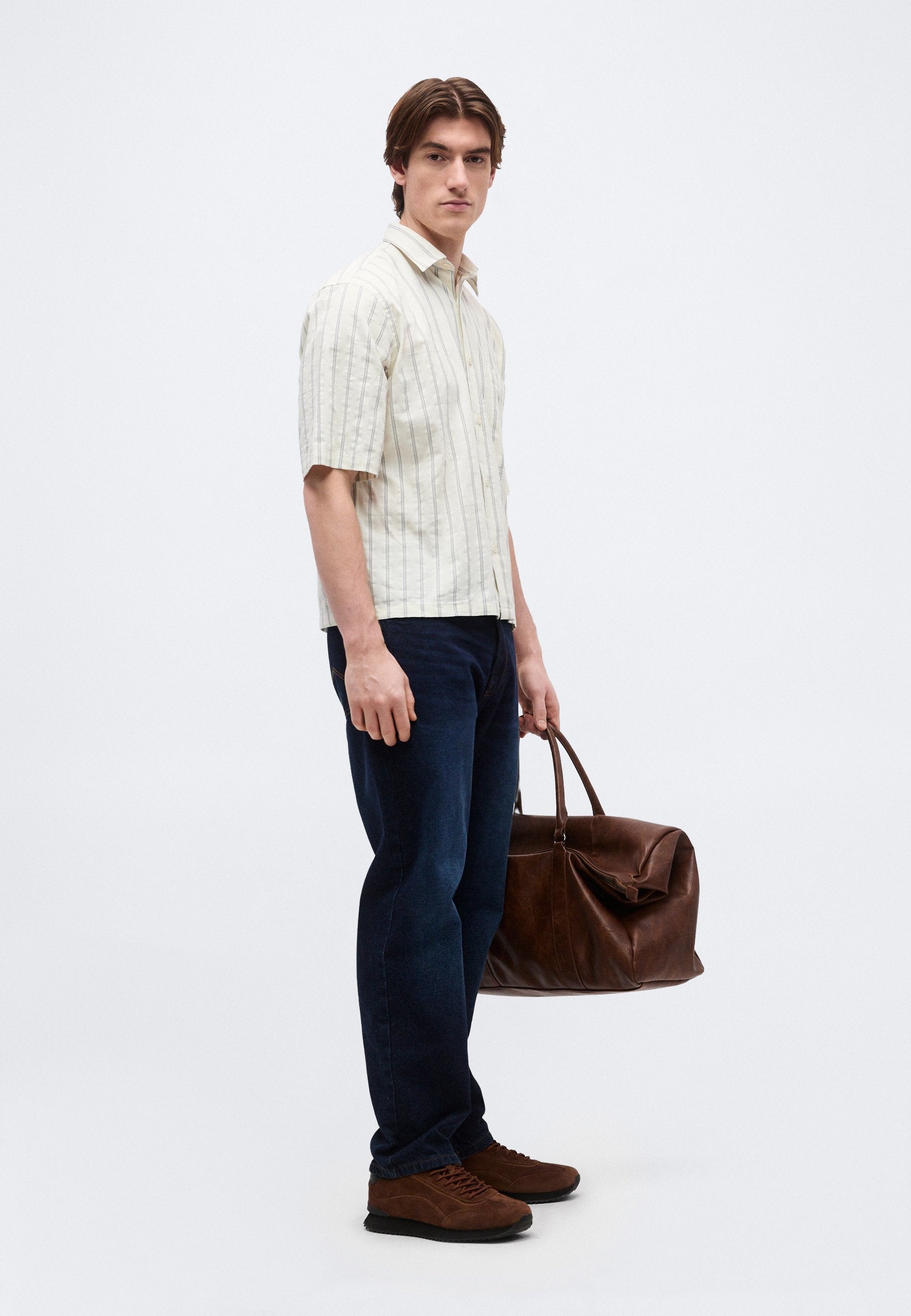 STRIPED CROPPED S/S Media 6