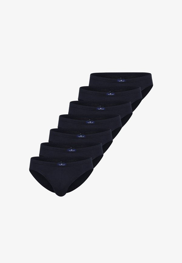TOM TAILOR 7ER PACK - Briefs - blau-dunkel-uni