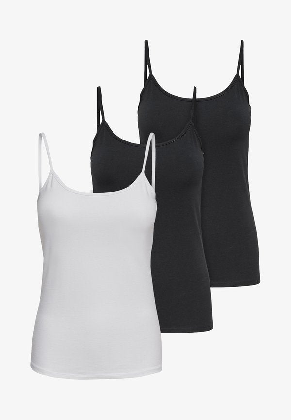 ONLY 3PACK - Top - black