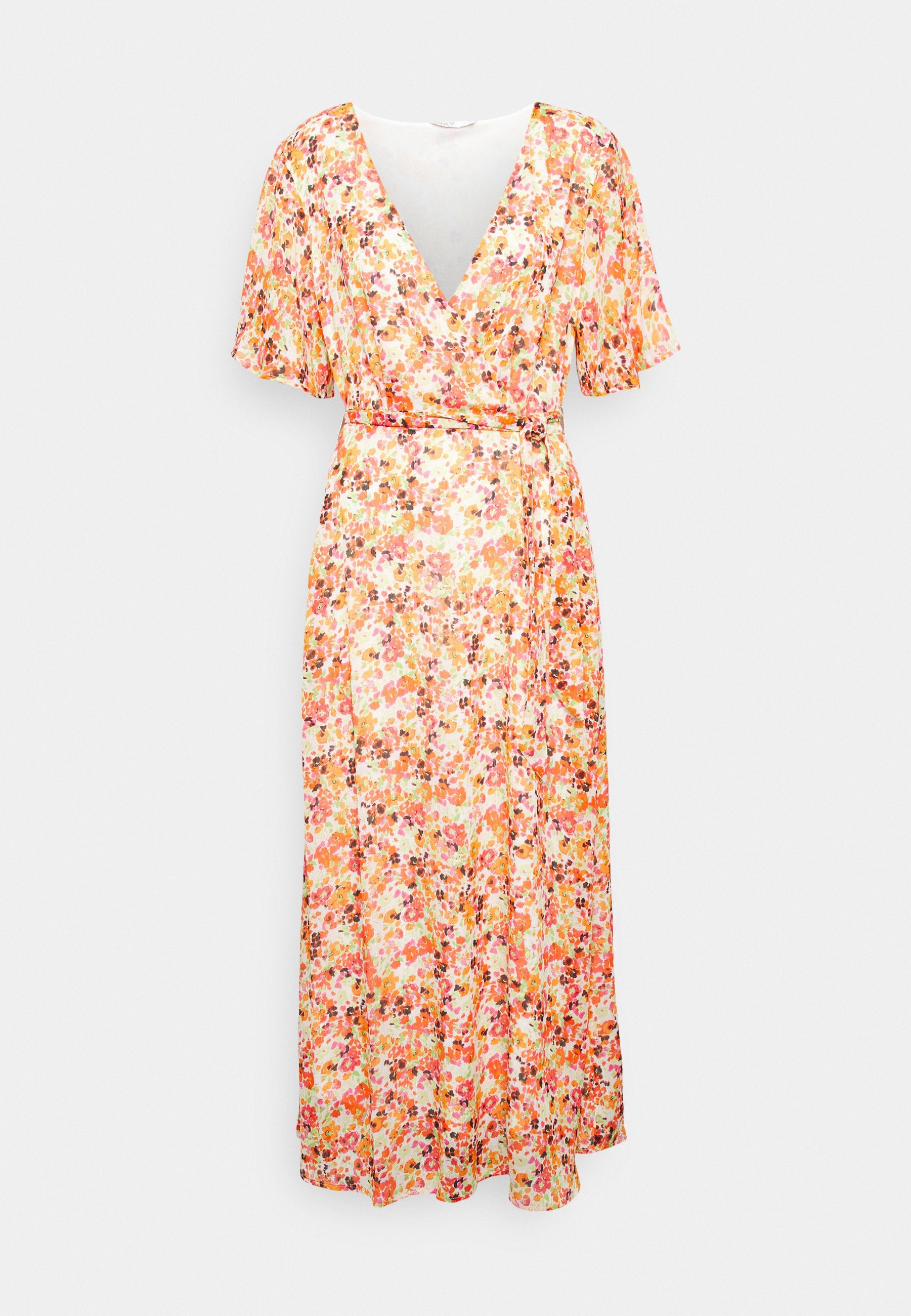 ONLLUCIE MIDI WRAP DRESS PTM Media 1