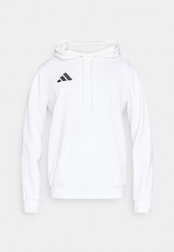 adidas Performance ENTRADA - Hoodie - white/black