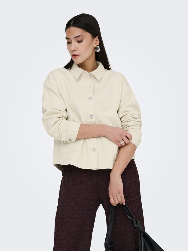 ONLY Denim ONLLARA Denim - Denim jacket - birch