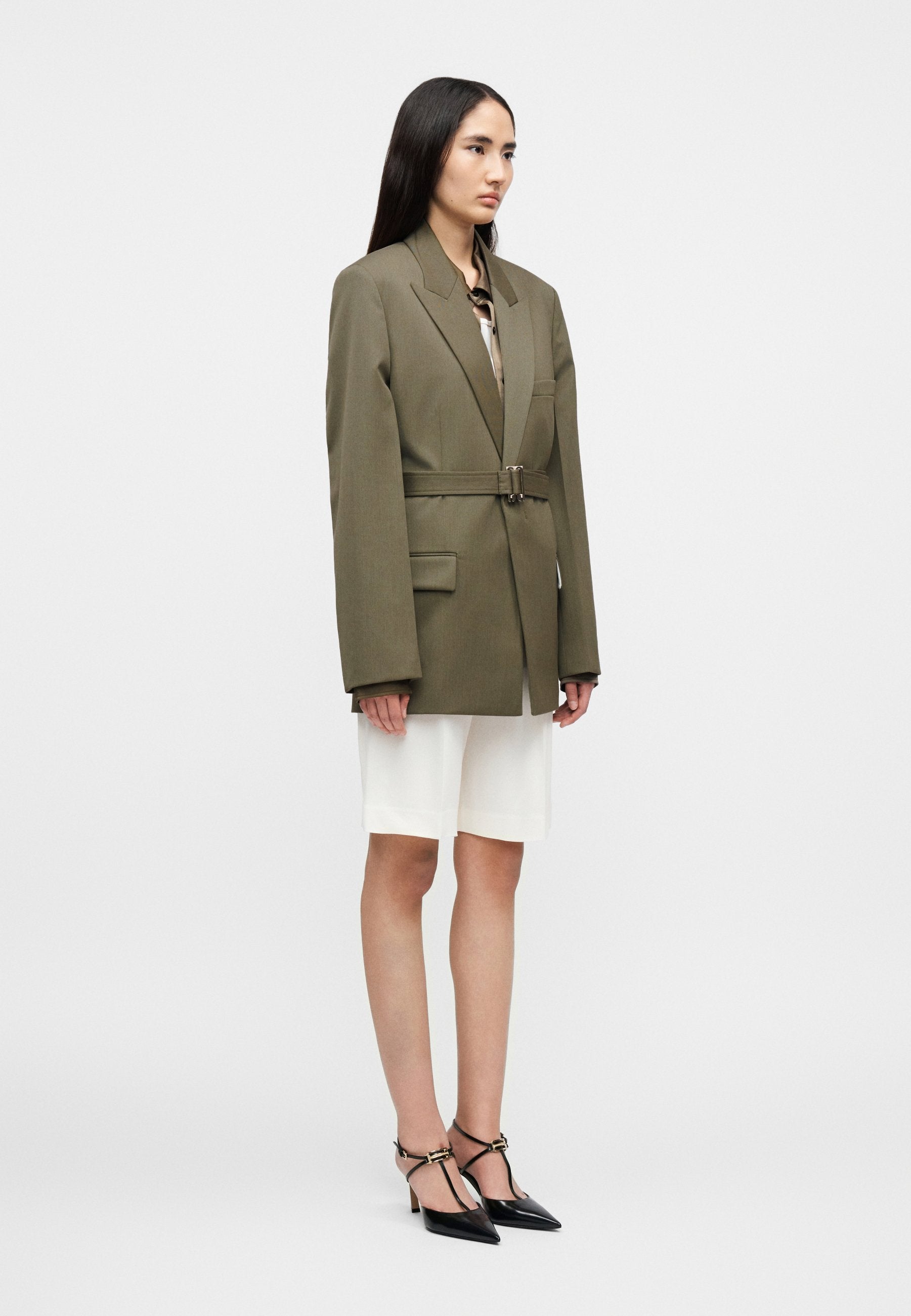 Victoria Beckham BELTED TAILORED