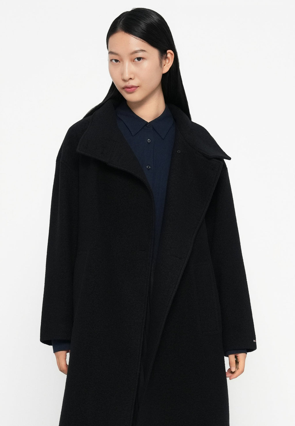 TEXTURE FUNNEL COAT Media 5