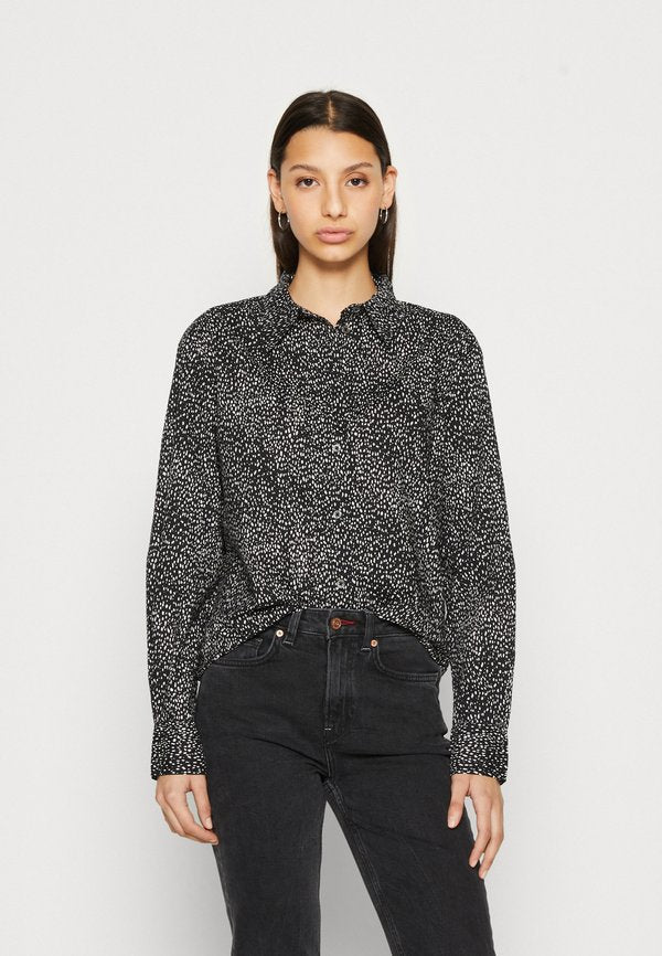 Marc O'Polo SHARP SLEEVE BUTTON PLACKET PRINTED