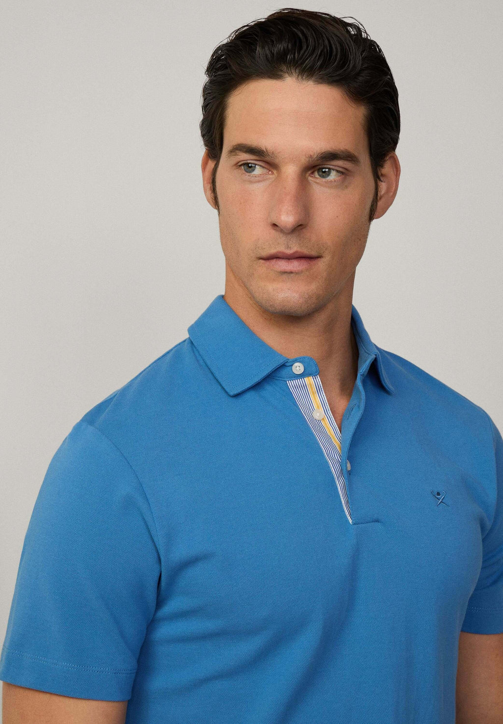 Hackett London SELVEDGE PLACKET