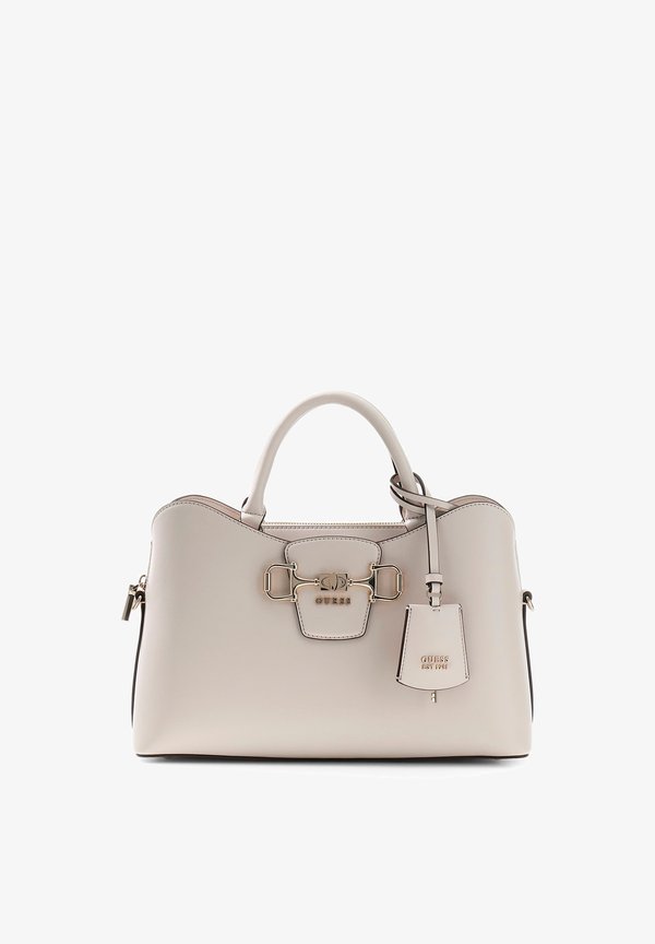 Guess JANIE LOGO HANDTASCHE - Handbag - weiß