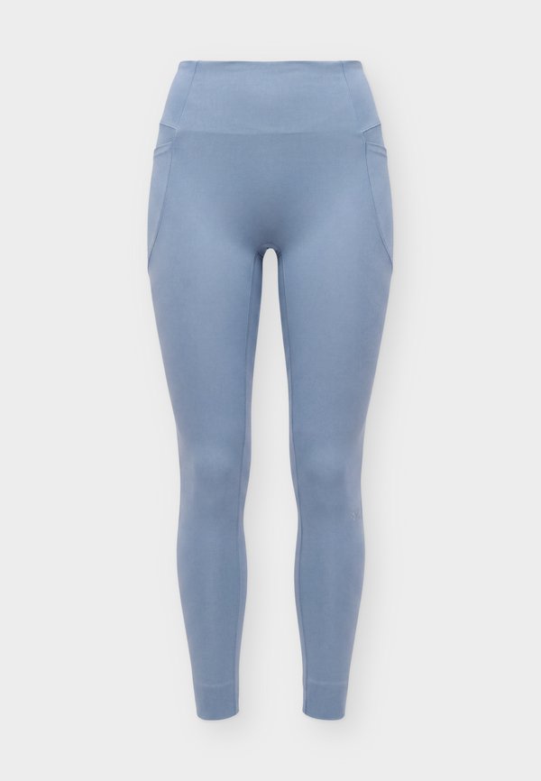 Under Armour VANISH ELITE - Leggings - blue wind/metallic silver-coloured