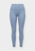 Under Armour VANISH ELITE - Leggings - blue wind/metallic silver-coloured
