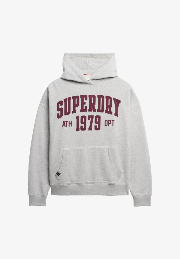 Superdry & Co ATHLETIC ESSENTIALS - Hoodie - glacier grey marl