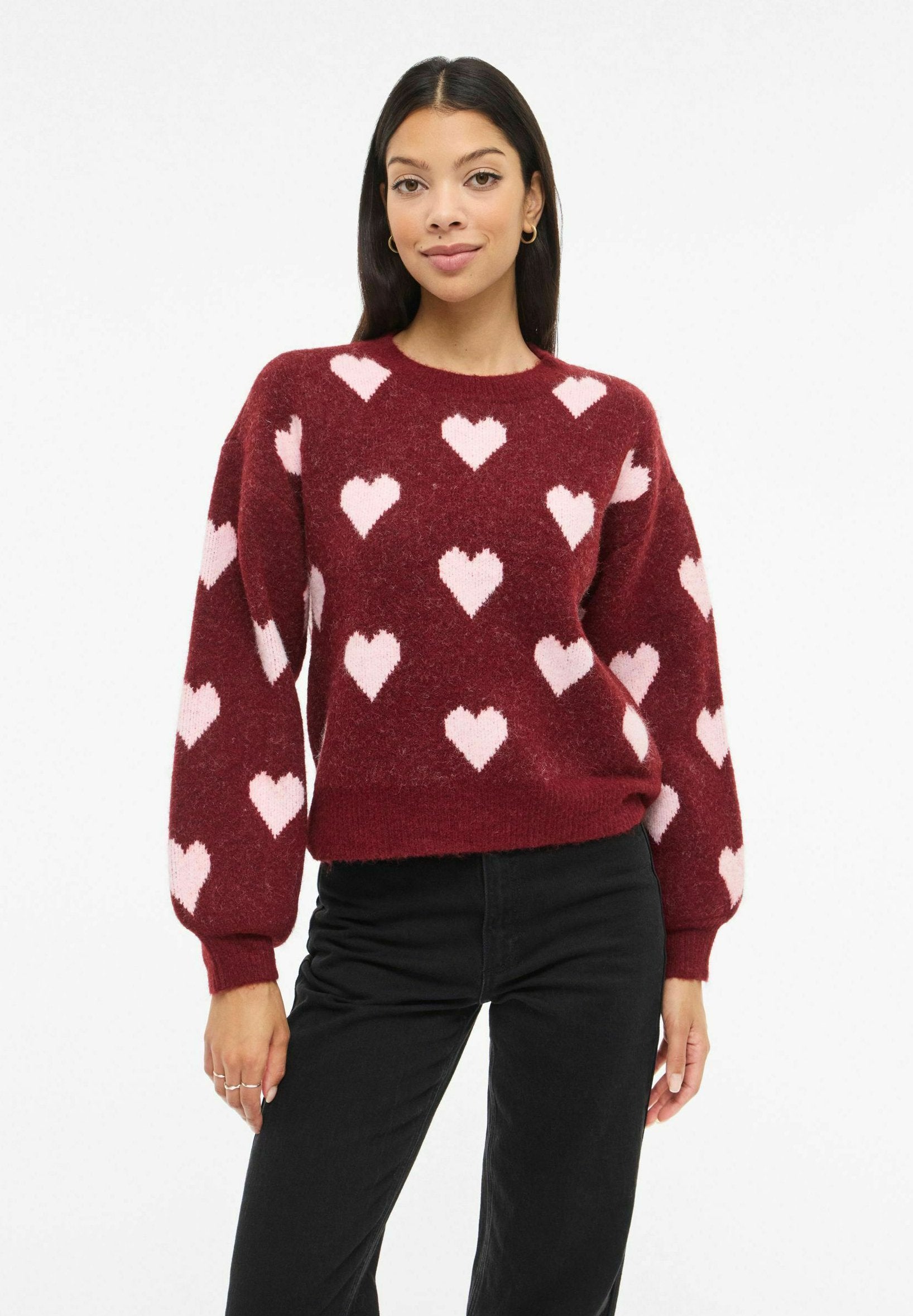 VILA Knitted VILUNA Round neck