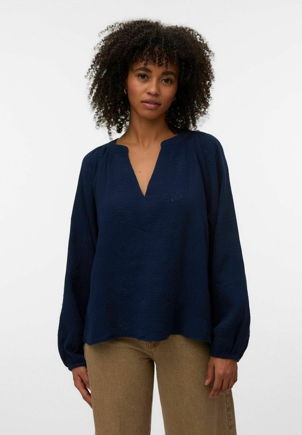 Vero Moda VMNATALI - Blouse - navy blazer