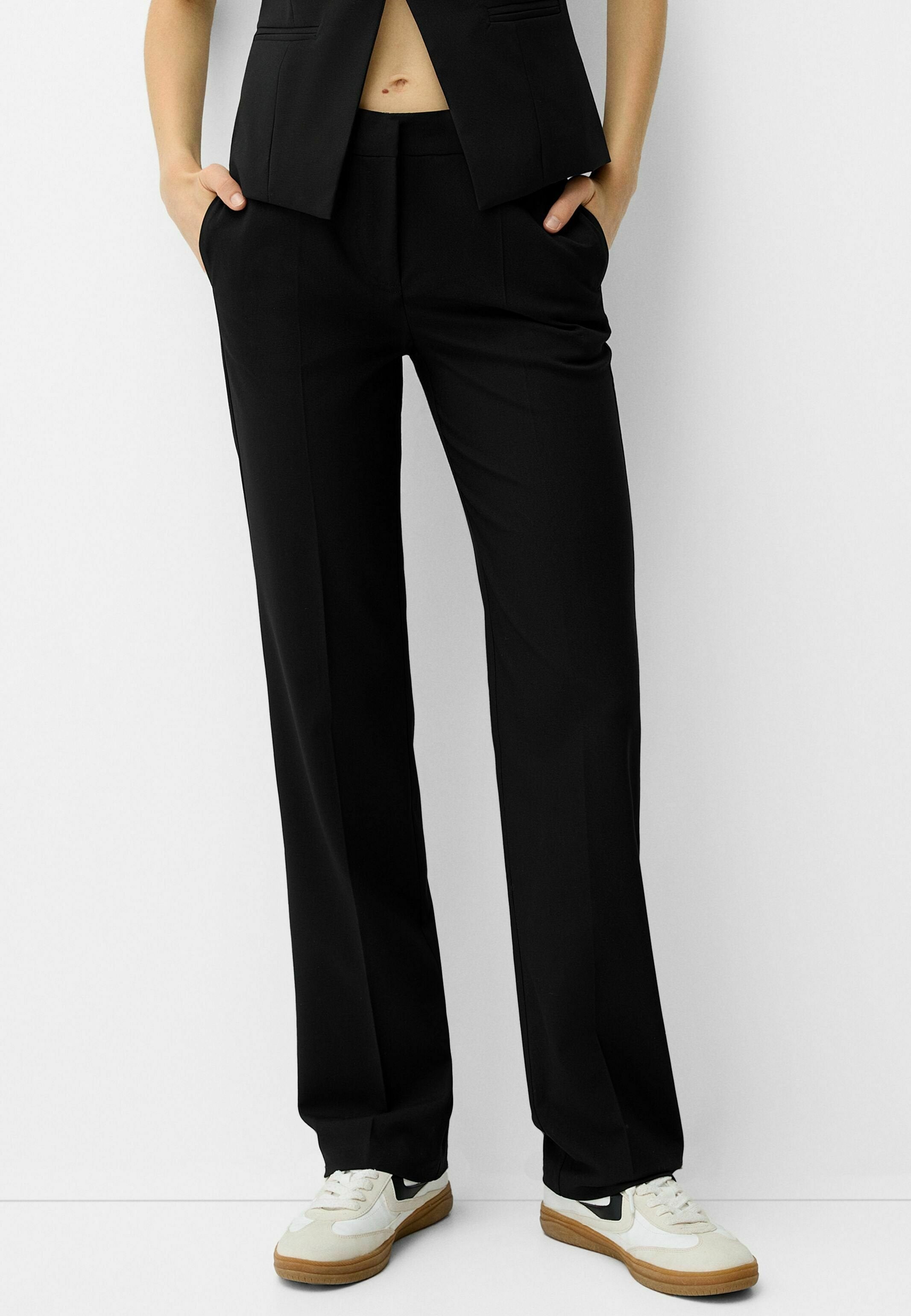 Bershka STRAIGHT-LEG TAILORED