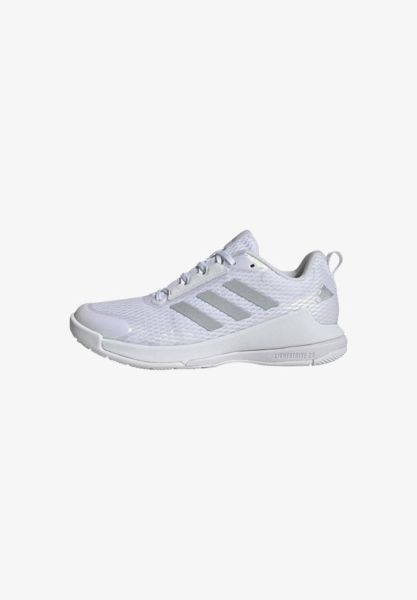 adidas Performance ADIDAS PERFORMANCE NOVAFLIGHT 2 INDOOR SHOES - Volleyball shoes - metallic grey/silver-coloured/white