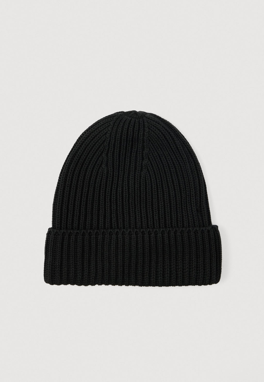 RUBBERISED LOGO KNIT BEANIE WITH WOOL Media 2
