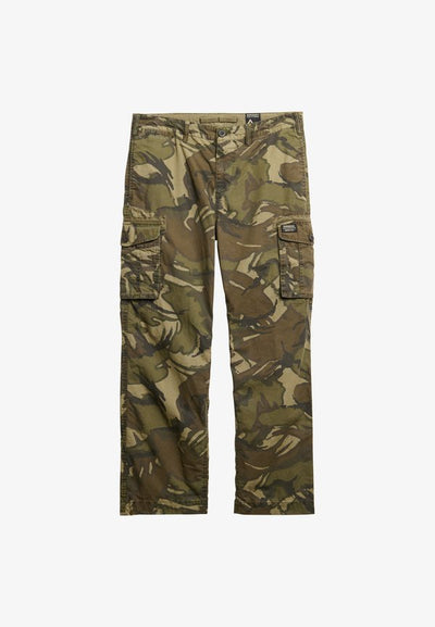 Superdry & Co PARACHUTE LIGHT - Cargo trousers - outline camo