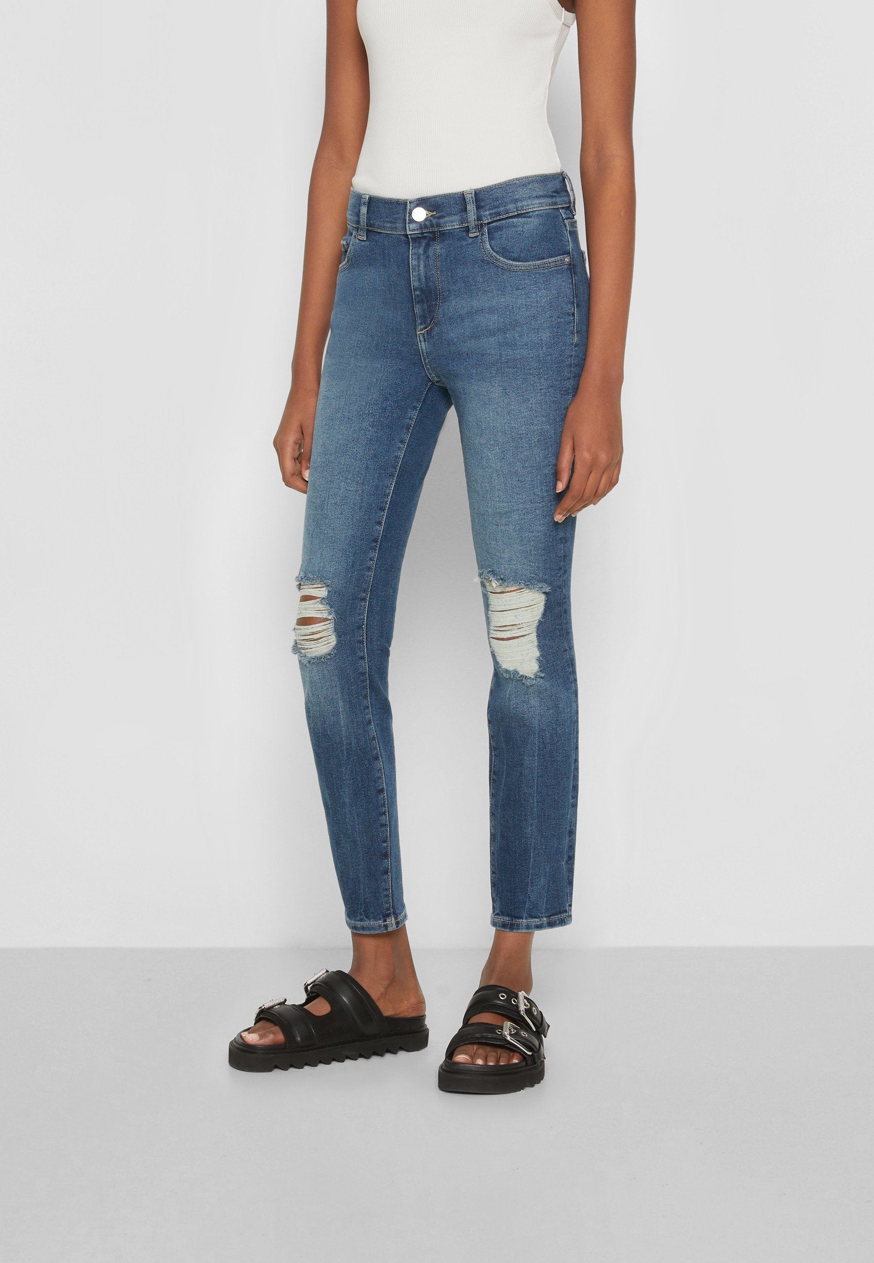 DL1961 FLORENCE MID RISE INSTASCULPT ANKLE