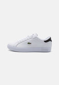 Lacoste POWERCOURT 125 - Trainers - white/black