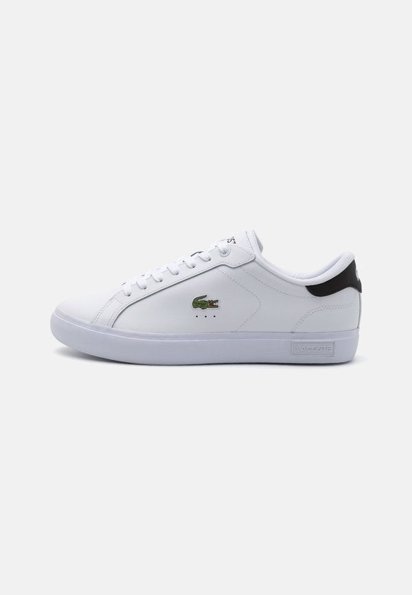 Lacoste POWERCOURT 125 - Trainers - white/black