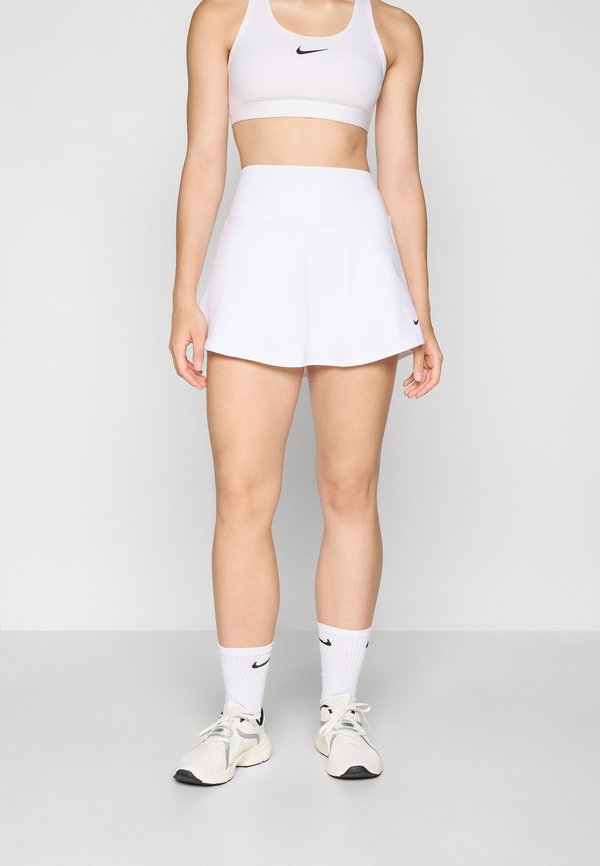 Nike Performance ONE SKIRT - Sports skirt - white/black