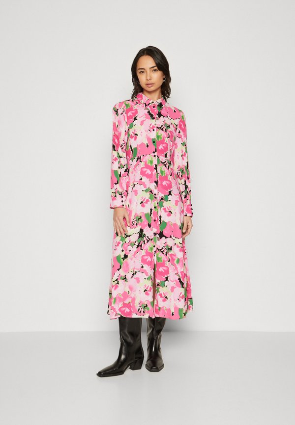 YAS Petite YASVIOLO LONG SHIRT DRESS