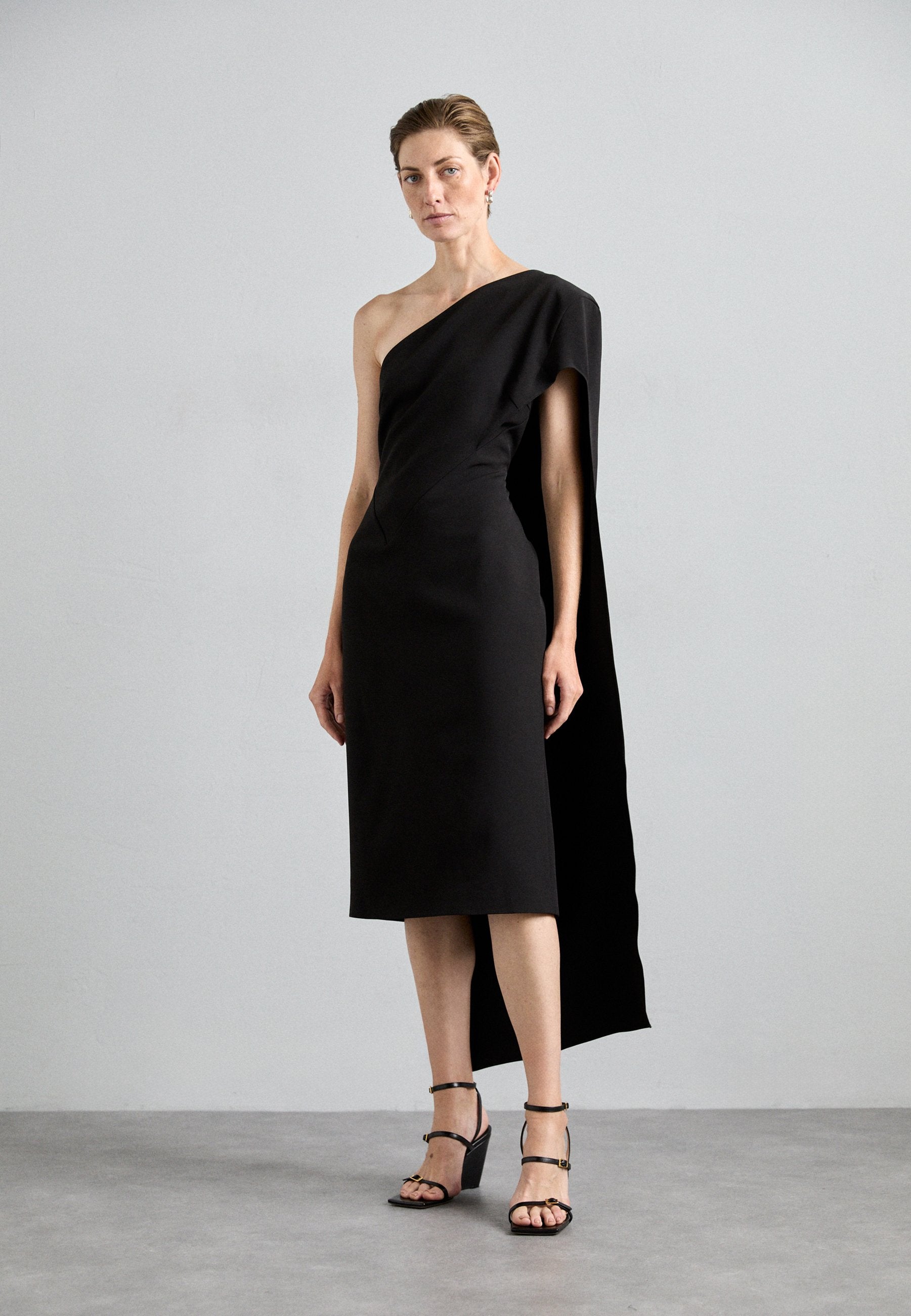 Et Ochs QUINN ONE SHOULDER DRESS