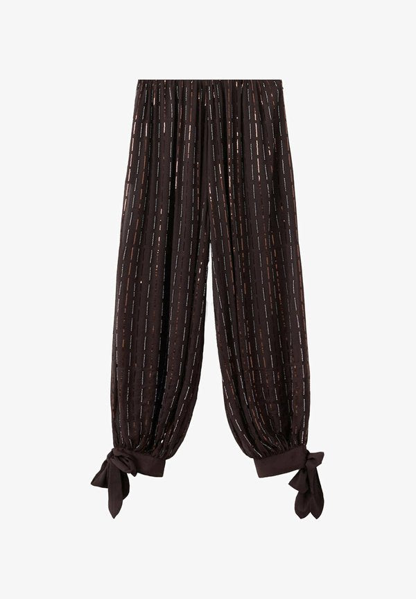 Mango ADULT - Trousers - brown