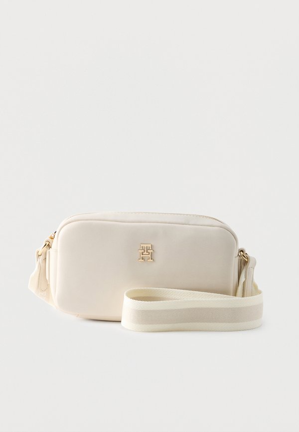 Tommy Hilfiger TH ESSENTIAL CAMERA BAG - Cross body bag - soft cream